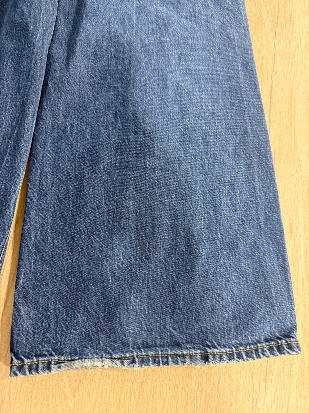 FRAME Wide Leg Trouser Jeans High Rise Blind Spot Wash Denim Size 23 - Picture 10 of 15